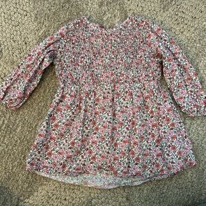 Zara Pink Floral Kids Blouse